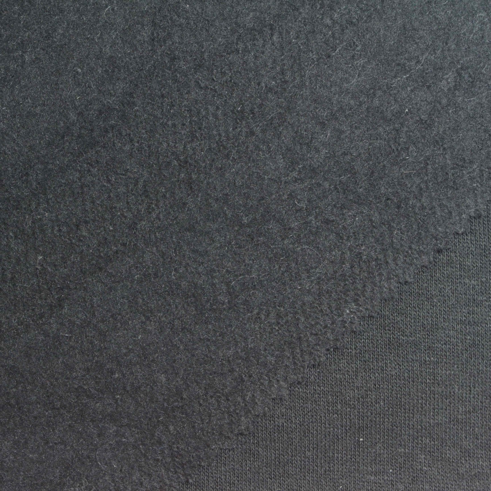 Cotton French Terry fabric with brushed knit structure