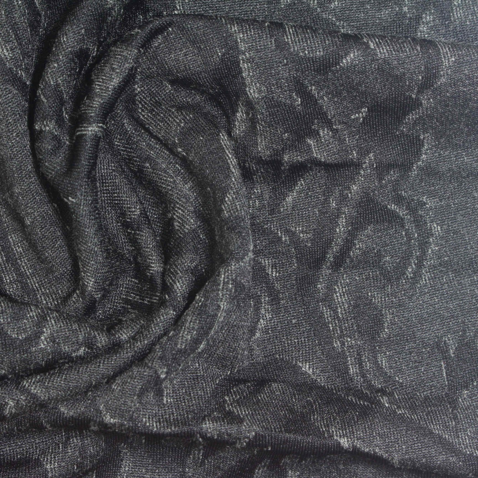 Patterned Cutwork fabric with polyester blend composition